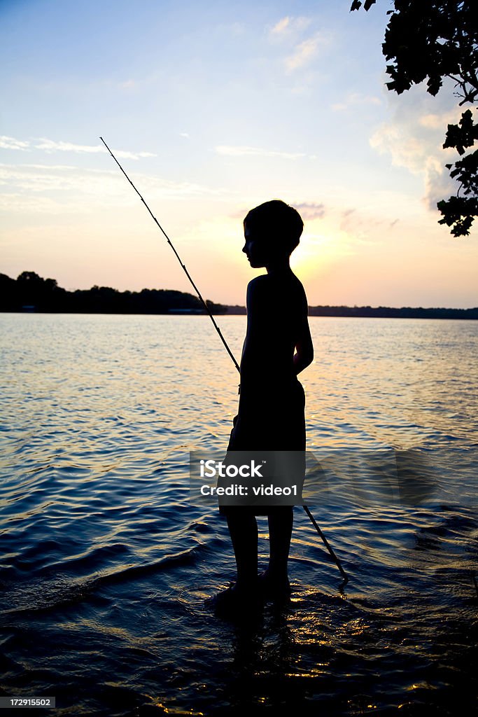 Guerreiro jovem - Royalty-free Pesca Foto de stock