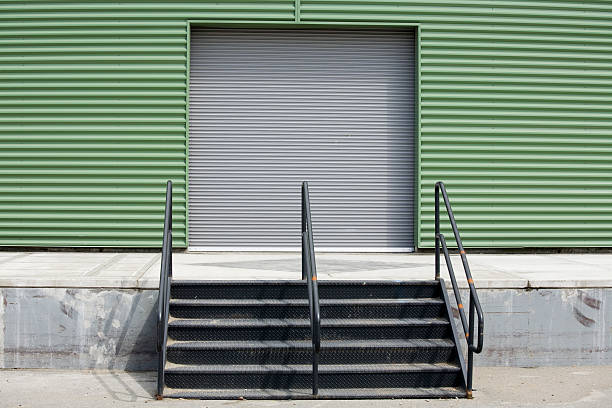 istock Industrial corrugated metal warehouse 172915598