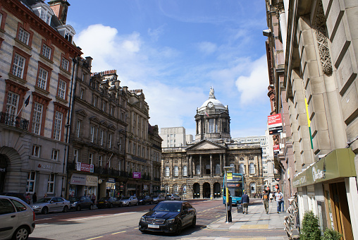 Town Hall, Castle Street, Liverpool, UK, August 12, 2009