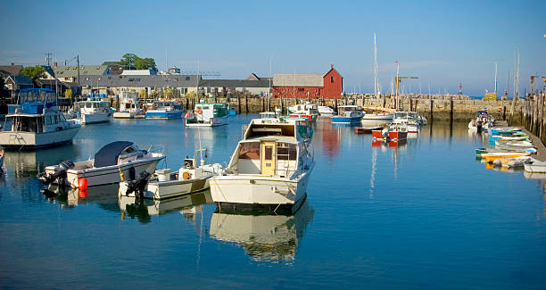 istock Motif #1 and Boats in Harbor. 172916181