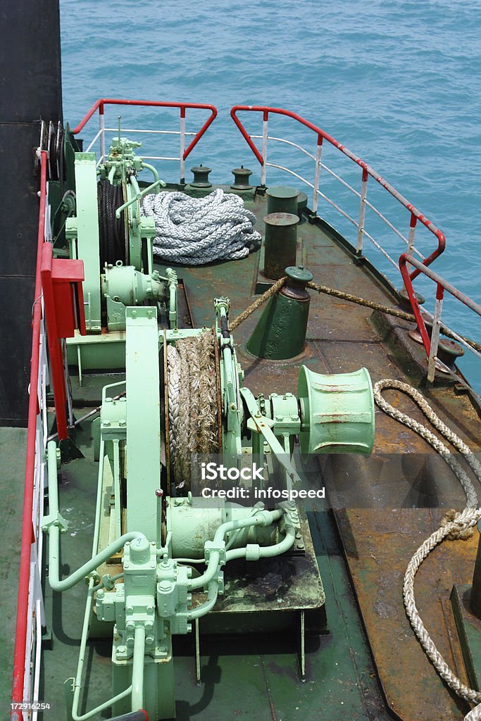 Веревки на корабль - Стоковые фото Безопасность роялти-фри