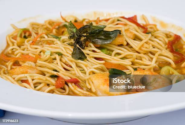 Foto de Espaguete De Frutos Do Mar e mais fotos de stock de Linguini - Linguini, Molho de Marisco, Amêijoa - Marisco