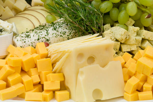 arrangement of fruits and cheeses.http://www.garyalvis.com/images/foodDrink.jpg