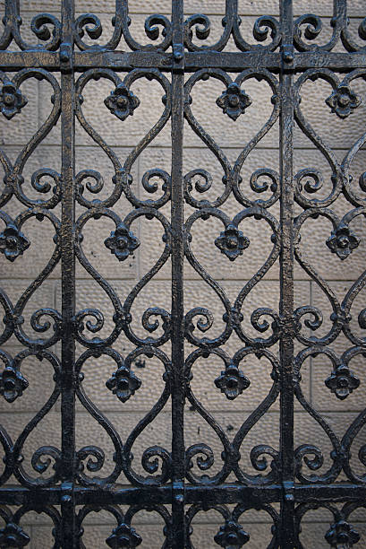istock Heart Shapes Black Wrought Iron Gate 172917503