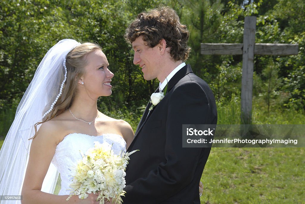 Christian Hochzeit - Lizenzfrei Angesicht zu Angesicht Stock-Foto