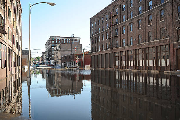 Downtown Flooding For similar images:  high tide stock pictures, royalty-free photos & images