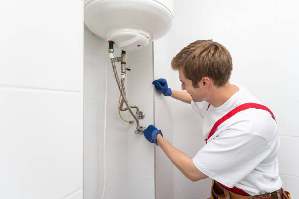 istock Professional engineer doing a boiler inspection at home 1729180021