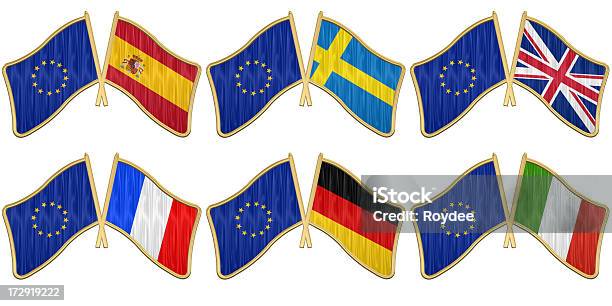 União Europeia5 - Fotografias de stock e mais imagens de Alemanha - Alemanha, Bandeira, Bandeira Nacional