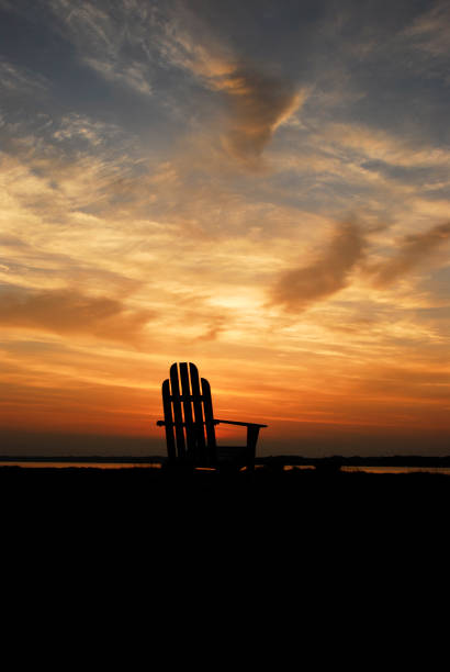 istock Beach Chair at Sunrise 172919381