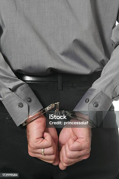 Busted Stock Photo - Download Image Now - Adult, Arrest, Behind