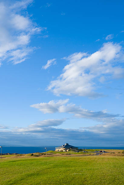 The clubhouse at St Andrews golf course in Fife Scotland