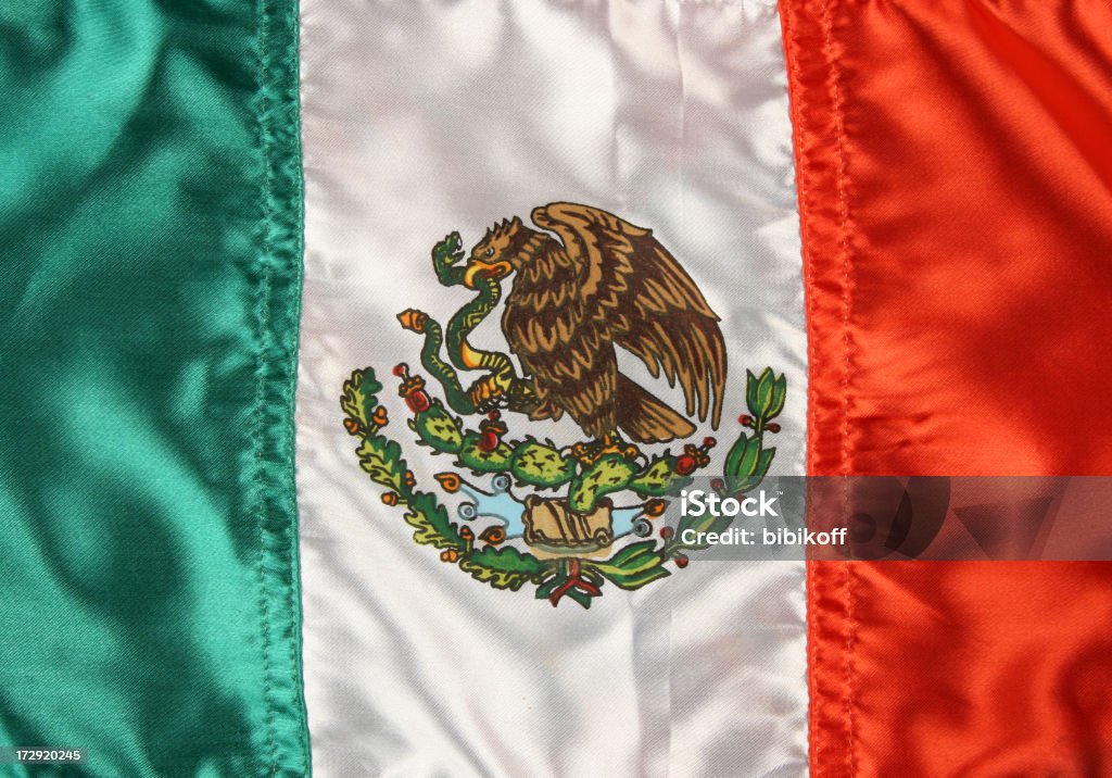 Drapeau mexicain - Photo de Aigle libre de droits