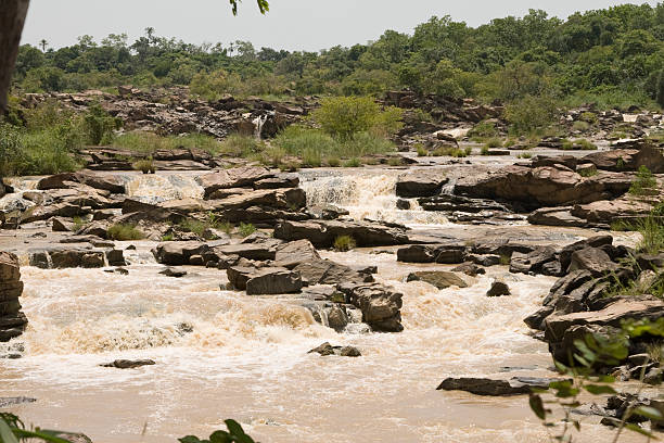 caídas de gurara, nigeria - nigeria abuja africa rock fotografías e imágenes de stock