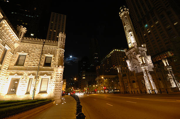istock Magnificent Mile at night 172920777