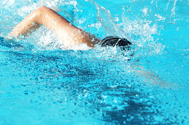 istock Young Female Freestyle Swimmer 172921006