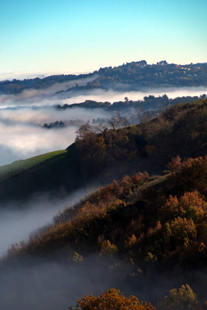 istock view of the fog between the hills 1729210880