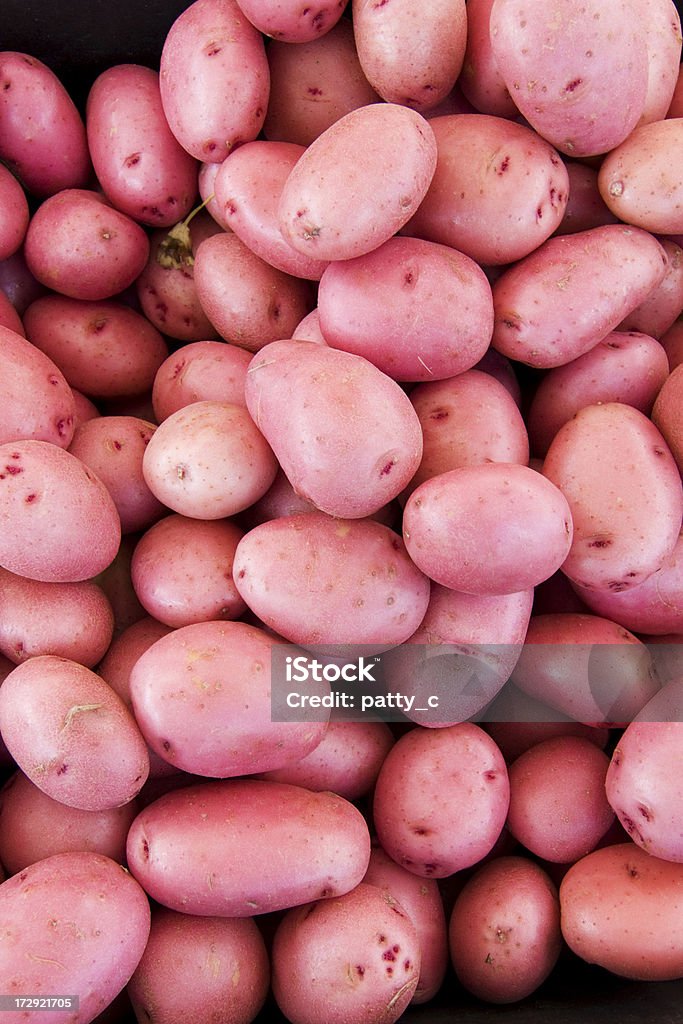 Patata fondo rojo - Foto de stock de Alimento libre de derechos