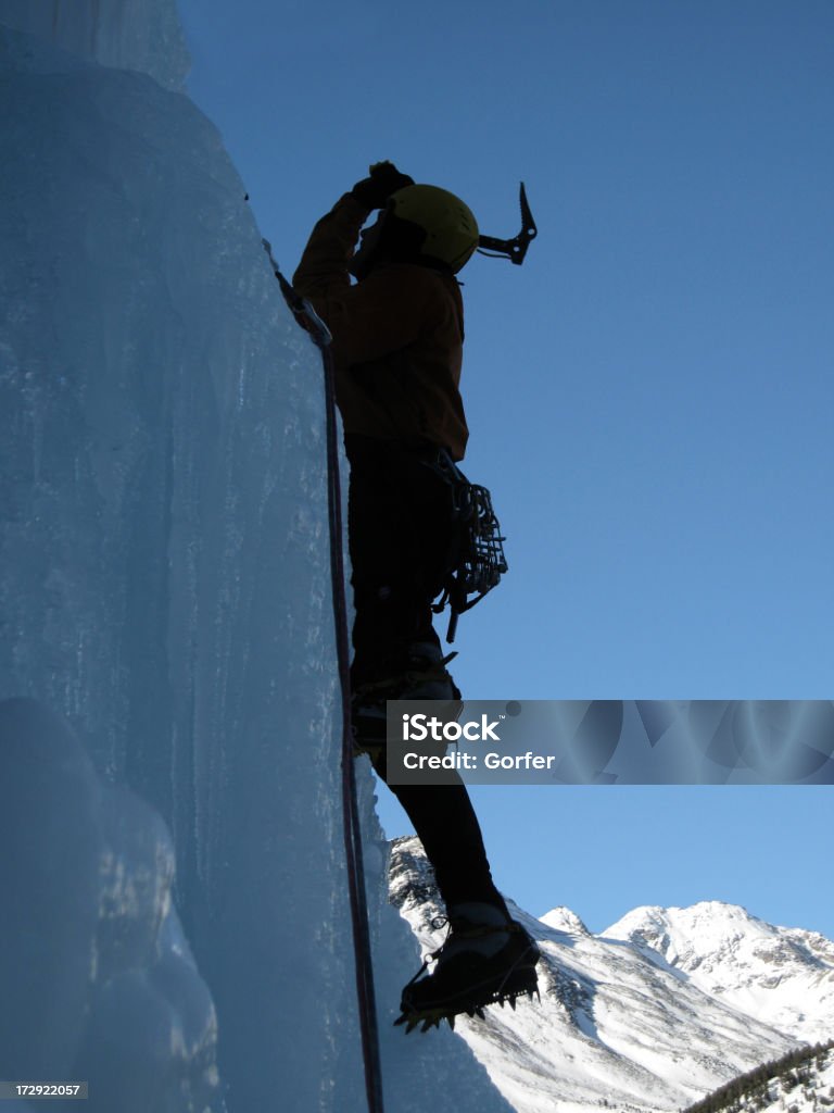 Eisklettern - Lizenzfrei Abenteuer Stock-Foto