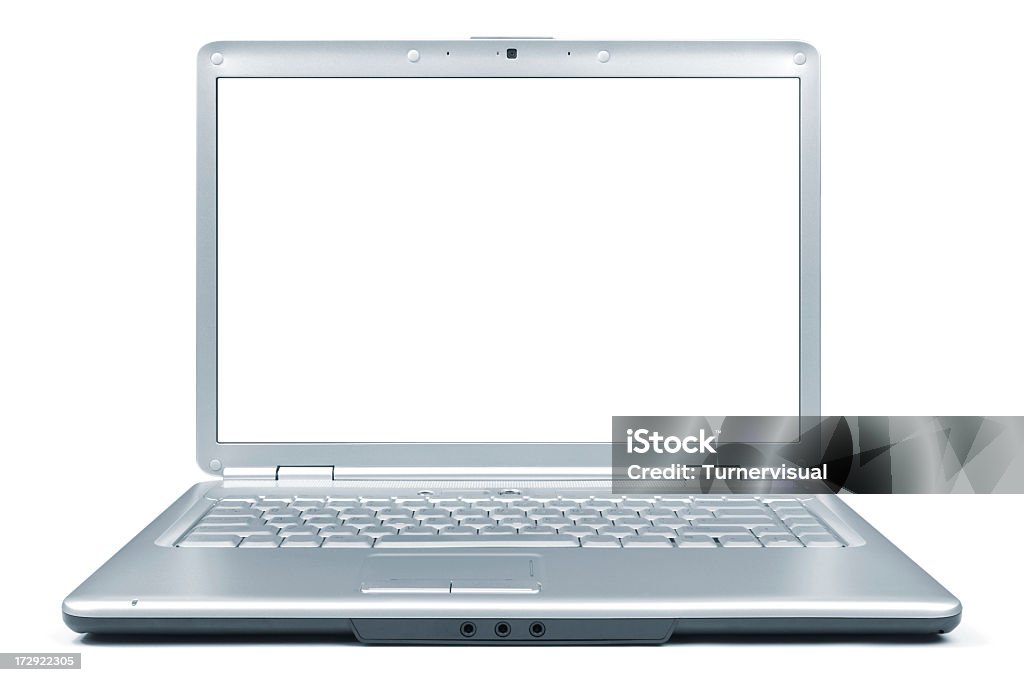 Laptop-XXL-Beschneidungspfad - Lizenzfrei Laptop Stock-Foto