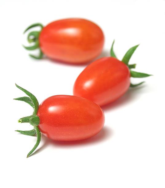 Grape Tomatoes fresh picked Grape Tomatoes grape tomato stock pictures, royalty-free photos & images