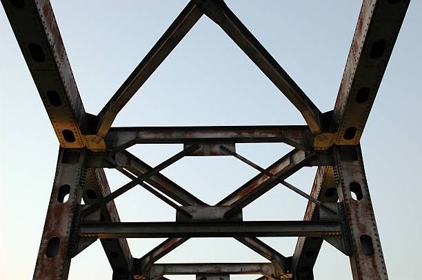Steel Bridge stock photo