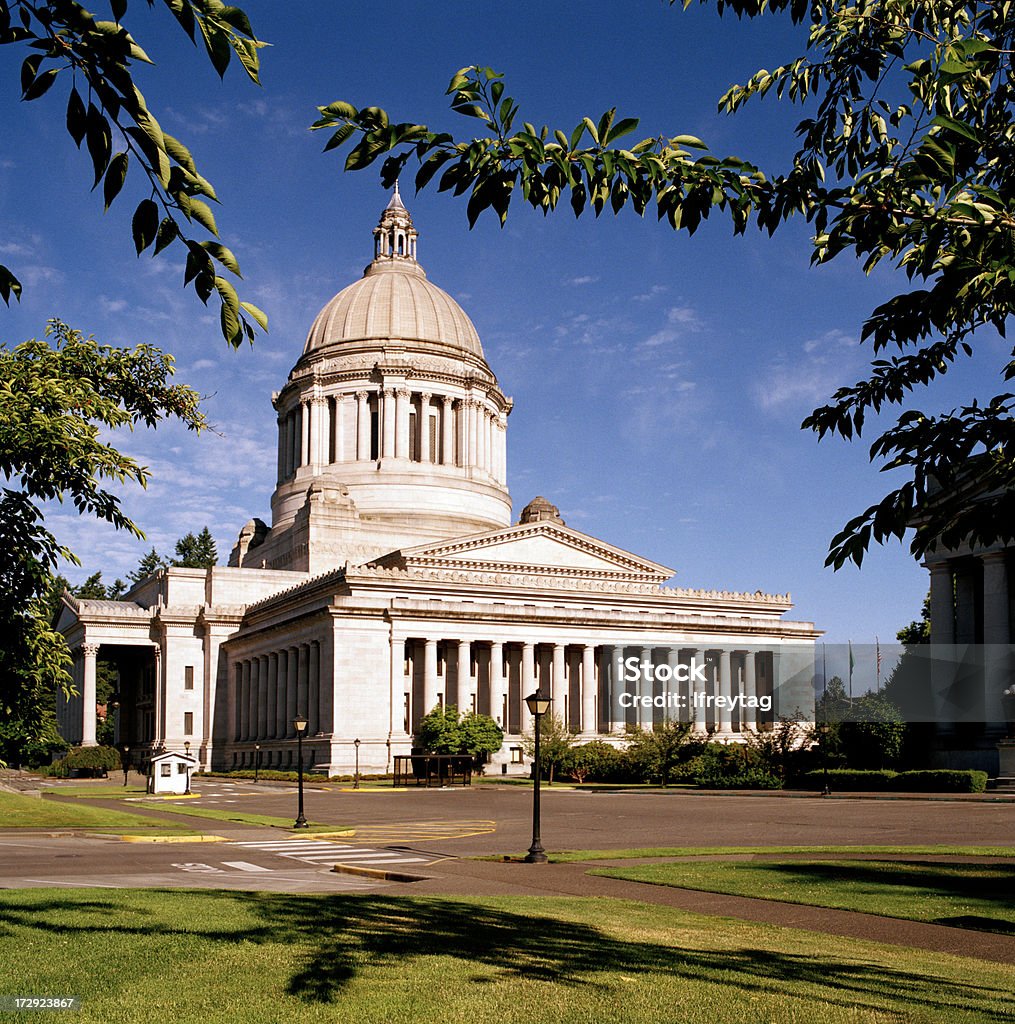 Washington State Capitol, de l'été 2008. - Photo de Appareil photo moyen format libre de droits