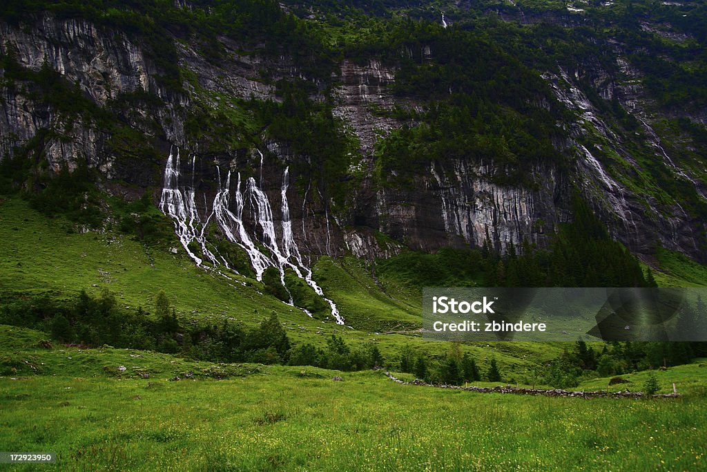 Engstlenalp Waterfall Waterfall in the Engstlenalp (Bernese Oberland). 2000-2009 Stock Photo