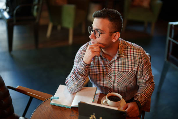 istock Tired businessman working trying to solve the problems 1729244953