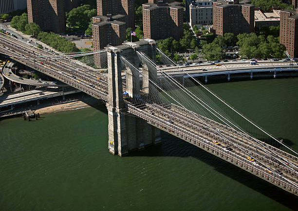 istock Aerial View of Brooklyn Bridge 172924864