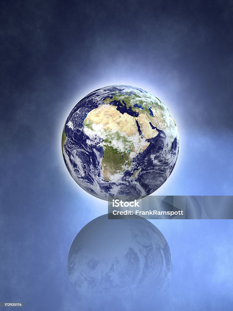 Terra, África - Foto de stock de Azul royalty-free