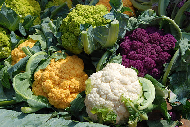 istock Colorful cauliflowers 172926134
