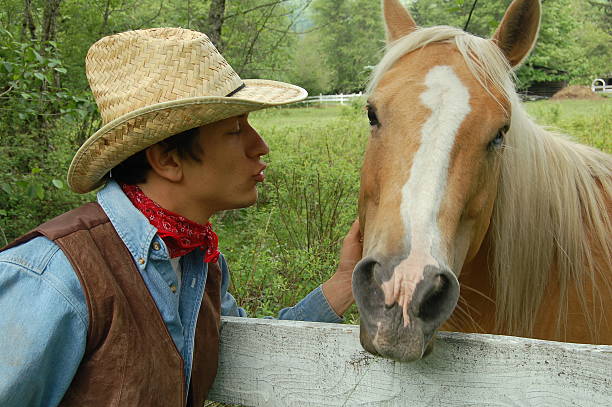 istock Cowboy Kisses Horse 172926846