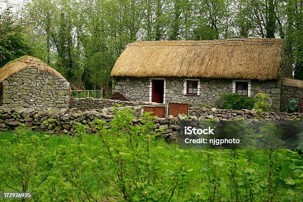 Irlandia Seria - zdjęcia stockowe i więcej obrazów Bez ludzi - Bez ludzi, Budowla mieszkaniowa, Dach