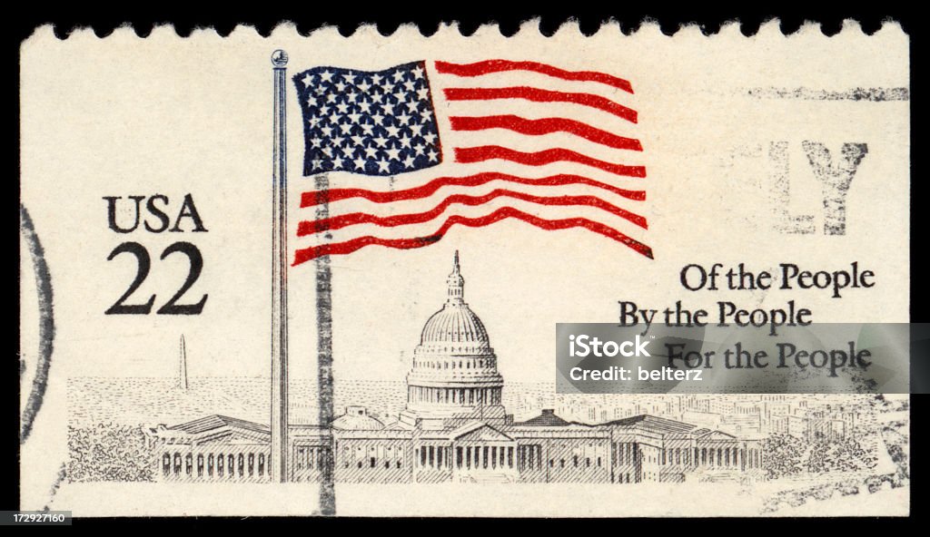 USA de la firma - Foto de stock de Bandera libre de derechos