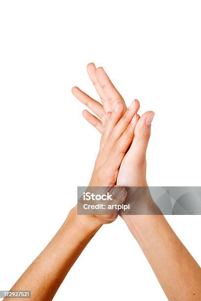 Mani Di Donna Esprimere A Gesti Applausi - Fotografie stock e altre immagini di Battere le mani - Esprimere a gesti - Battere le mani - Esprimere a gesti, Scontornabile, Accordo d'intesa