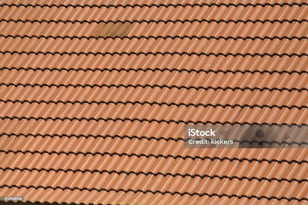 Mosaico do telhado - Royalty-free Arquitetura Foto de stock