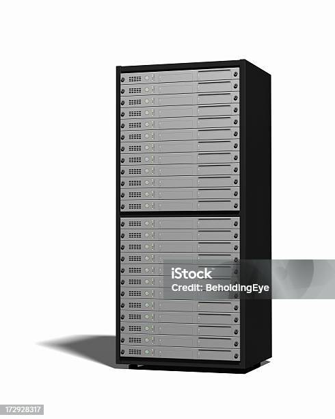 Server Rackxl Stockfoto und mehr Bilder von Netzwerkserver - Netzwerkserver, Schrank, Weißer Hintergrund