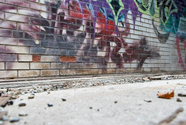 istock Graffiti in a Deserted Alley 172928613