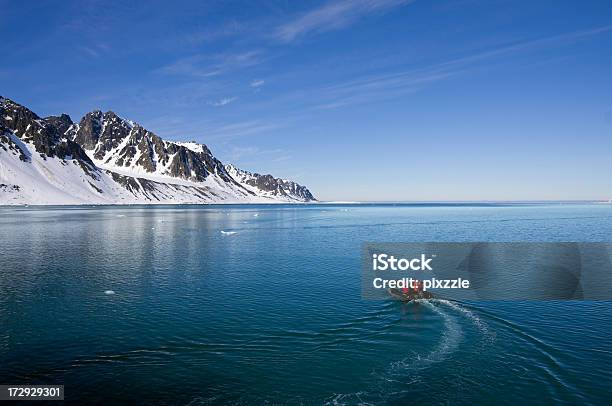 Spitsbergen Norway Arctic Boat Adventure In Magdalenefjord Stock Photo - Download Image Now