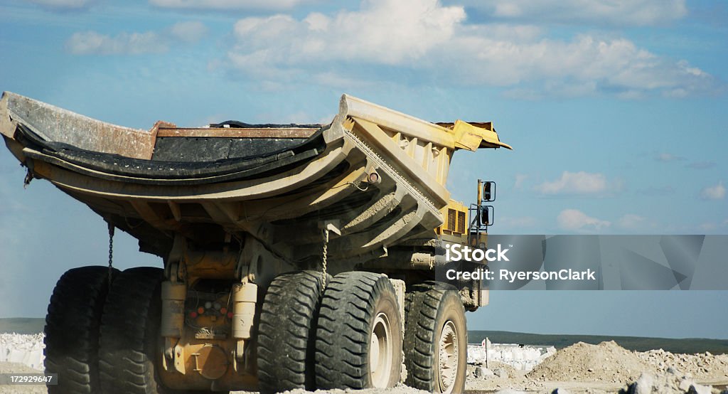 Géant camion minière - Photo de Bleu libre de droits