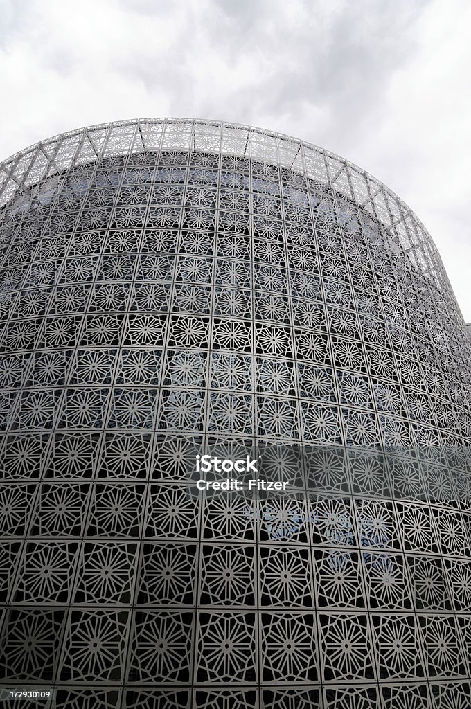 Büro mit Metall-Muster, berlin - Lizenzfrei Architektonisches Detail Stock-Foto