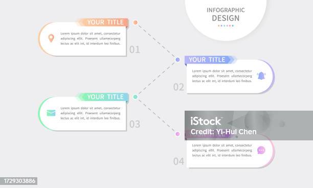 timeline modern template infographic for business 7... Modern Style Infographic With Business Timeline Template For ...