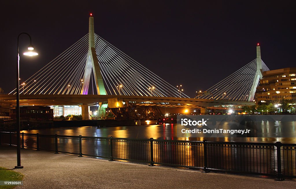 Zakim Bridge - Lizenzfrei Architektur Stock-Foto