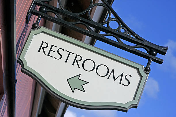 istock Airport and restroom sign # 27 XL 172930793