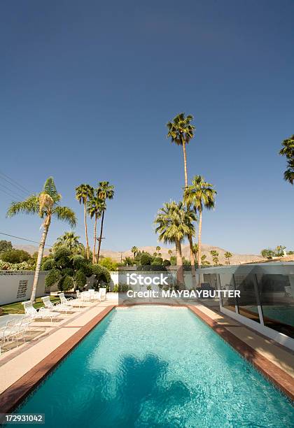 Foto de Volta e mais fotos de stock de Palm Springs - Palm Springs, Casa, Estilo retrô