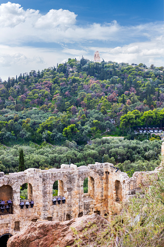 Athens Lycabettus hill