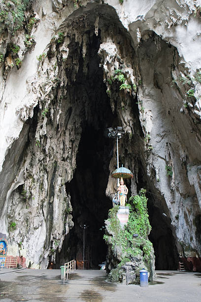 Batu Caves entrance stock photo