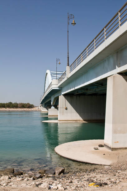 istock Bridge leading to Abu Dhabi city 172931809