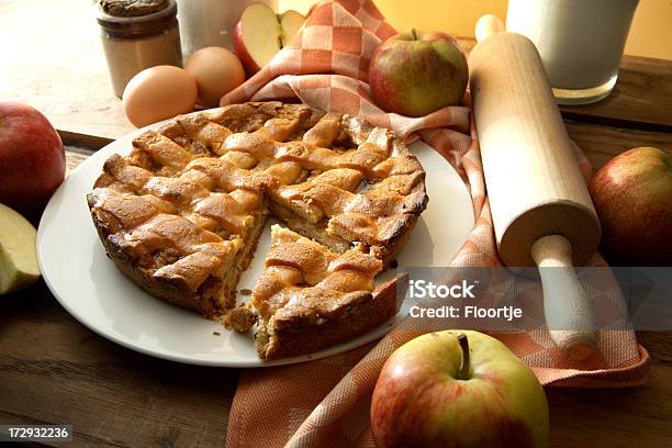 Baking Stills Apple Pie Stock Photo - Download Image Now - Apple Pie, Ingredient, Apple - Fruit