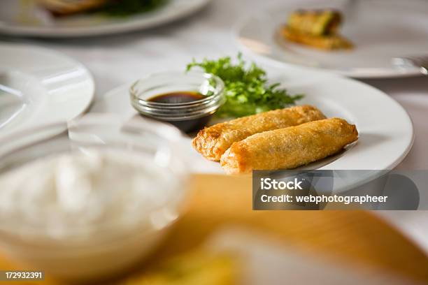 Elegante Cena - Fotografie stock e altre immagini di Alimento di base - Alimento di base, Antipasto, Avvolto